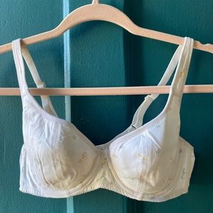 36C vintage rainbow & unicorn bra